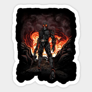 Kamen rider Black Sticker